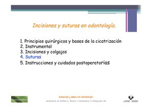 Suturas Más Utilizadas En Odontología