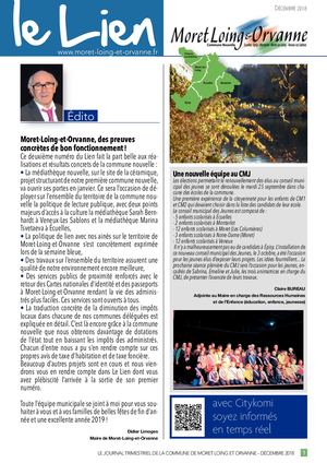 Le Lien n°2 - Décembre 2018