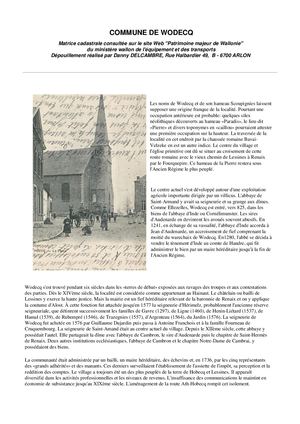 Commune De Wodecq Ellezelles