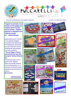 Giornalino 21 Gennaio2022