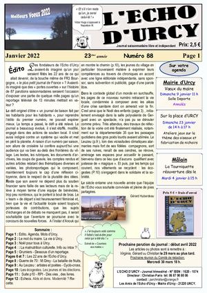 Echo d'Urcy N° 88