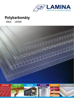 Cenník Lamina Polykarbonáty