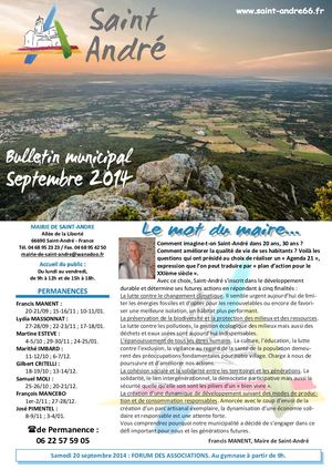 Info Plus Septembre 2014 Bm