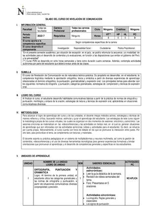 Sílabo Nivelación De Comunicación Pdn Verano 2022 (1)