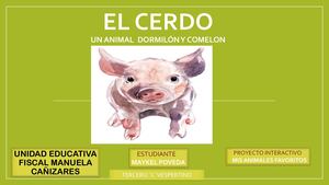 Proyecto Mis Animales Favoritos Maykel Poveda