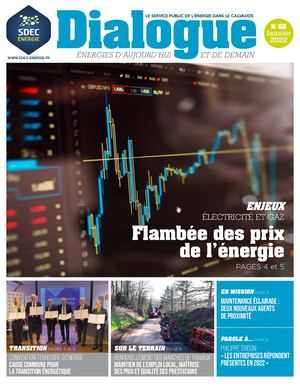 Journal d'information DIALOGUE 82 du SDEC ÉNERGIE (janvier 2022))