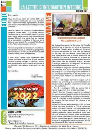 Lettre Interne N°86