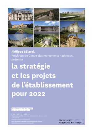 CMN Dossier De Presse De Rentrée 2022