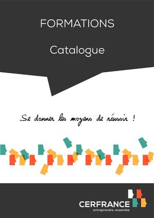 Catalogue Formations