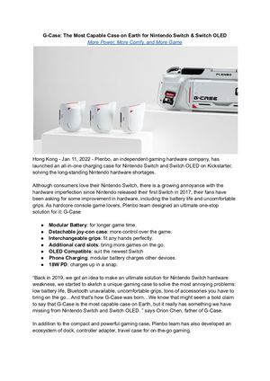 G Case The Most Capable