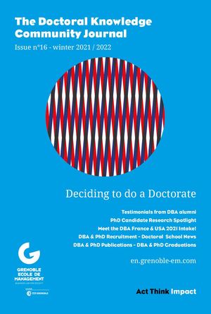 Doctoral Knowledge Journal - Winter Issue 2021/2022
