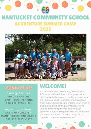 Ackventure Day & Sports Camps 2022