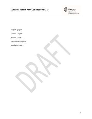 11 Greater Forest Park Connections