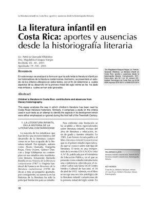 Literatura Infantil En Cr
