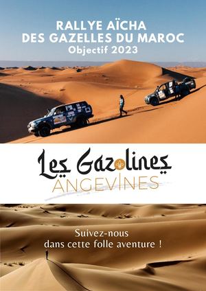 Dossier De Sponsoring - Les Gazolines Angevines - Rallye Des Gazelles - Objectif 2023