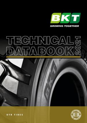 BKT OTR Technical Databook