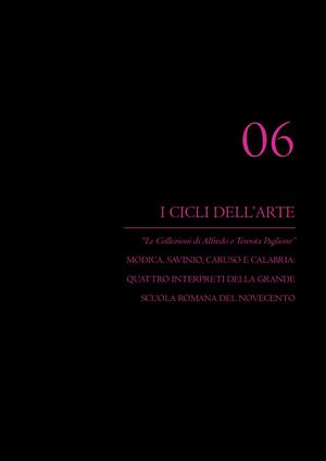 06 - "Modica, Savinio, Caruso e Calabria: quattro interpreti della grande Scuola romana del Novecento"