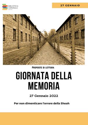 Proposte Di Lettura Per Giorno Memoria 2022