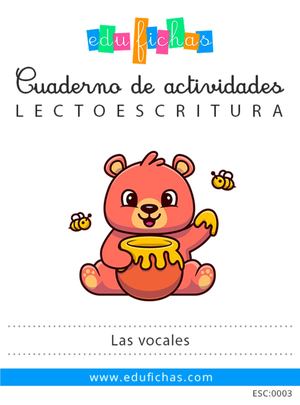 Preescritura Vocales Edufichas