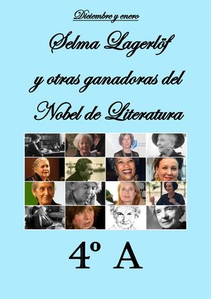 Selma y las ganadoras del Nobel de Literatura 4ºA