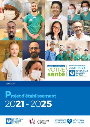 Projet Etablissement 2021 2025 AP HP Nord Université de Paris