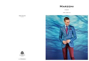 Bespoke Custom Tailored Suits Marzoni - Kahn Tailor Hong Kong offer Italian Marzoni suit