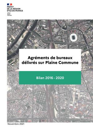 Agréments de bureaux délivrés sur Plaine Commune