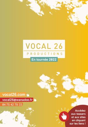 - VOCAL 26 -       En tournée 2022
