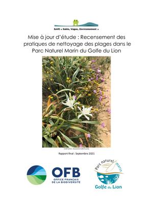 Les pratiques de nettoyage des plages - Parc naturel marin du golfe du Lion