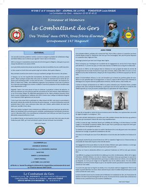 N° 2100 Combattant du Gers