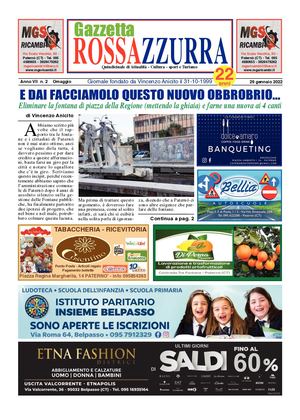 Gazzetta Rossazzurra Anno Vii N 2 Del 29 1 2022