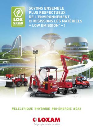 Plaquette et Fiches Matériels Loxgreen