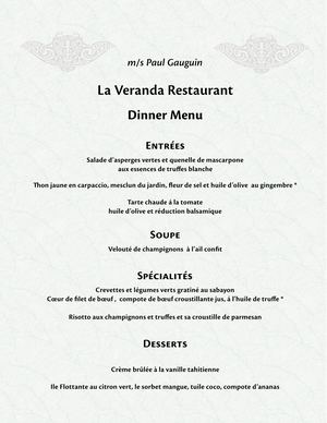 New Veranda Menu French 7