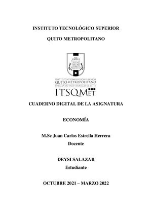 Cuaderno Digital Economia II Parcial