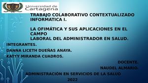 TRABAJO COLABORATIVO CONTEXTUALIZADO INFORMATICA I