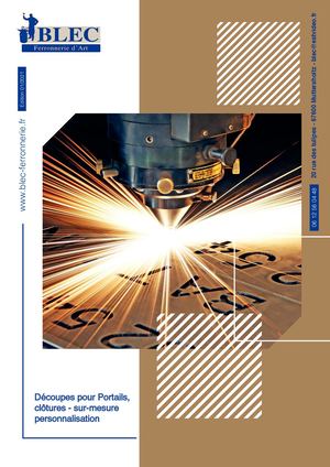 2 - CATALOGUE Portails Et Clotures BLEC 2022