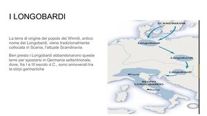 L'italia E I  Longobardi