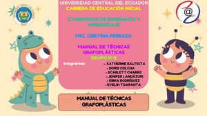 ´TÉCNICAS GRAFO PLÁSTICAS GRUPO N°8