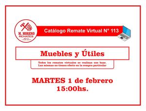 Remates Moreno  1 de febrero