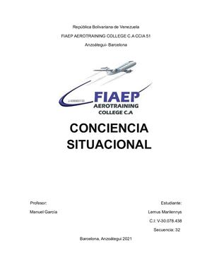 Conciencia Situacional Marilennys