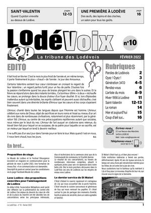 Lodé Voix N°10 Fév 2022