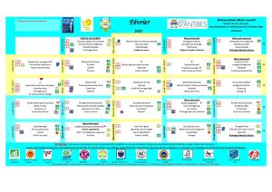 Menus Restaurants Scolaires