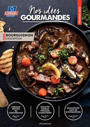 Carigel Février 2022 Mailing Sans Prix