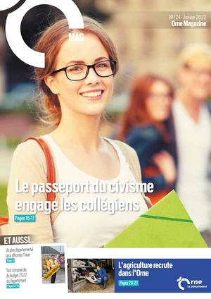 Orne Magazine 124 - Le passeport du civisme engage les collégiens