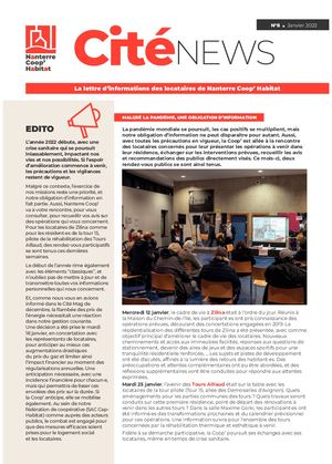 Cité News N°#8 Janvier 2022