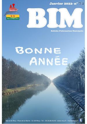Bulletin d'Informations Municipales - Recy - Janvier 2022