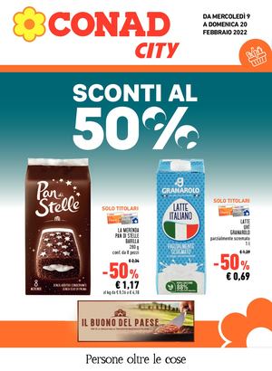 Volantino Conad City Lazio Nord Ovest 09 Febbraio 20 Febbraio
