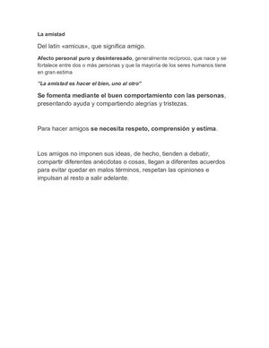 La Amistad