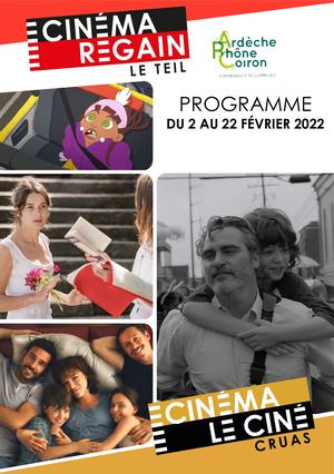 Cinéma Le Regain & Le Ciné - 2 au 22 Février 2022