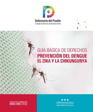 Guía básica para prevenir el dengue, el zika y la chikungunya